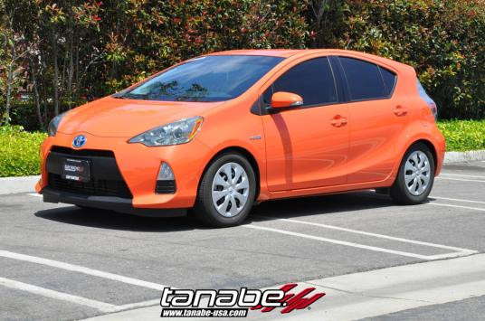 Transform the look and feel of your Toyota Prius C with Tanabe DF210 Lowering Springs. Achieve a lower stance and improved performance with ease.