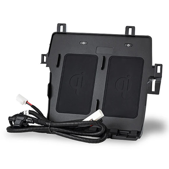 NSV Dual Wireless 10 Watt Qi Phone Charger for 2022+ Toyota Tundra & 2023+ Toyota Sequoia