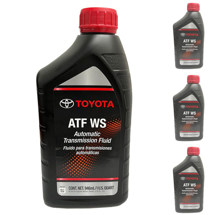 Genuine OEM Toyota ATF WS 4 Quarts Automatic Transmission Fluid