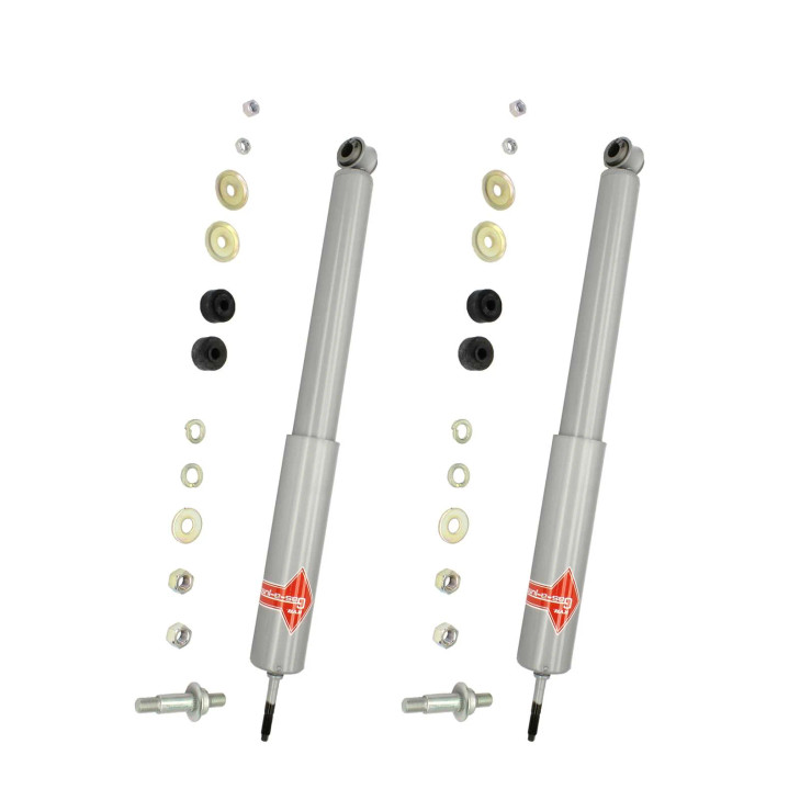 Enhance your ride with KYB Base Gas-a-Just Shocks for 10-24 Toyota 4Runner and 10-14 FJ Cruiser. Experience superior comfort and control on every journey.