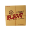 RAW RAW Triple Flip Bamboo Rolling Tray 16 x 10 at The Cloud Supply