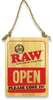 RAW RAW Door Signs at The Cloud Supply