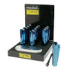 Clipper Clipper Lighters 12ct Full Metal Display - Blue Ice at The Cloud Supply