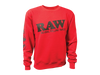 RAW RP X Raw Crewneck Sweatshirt - Zipper Pocket at The Cloud Supply