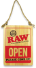 RAW Raw Wooden Sign - Please Cone In at The Cloud Supply