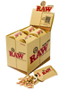 RAW Raw Pre Rolled Slim Tips Display - 20pk - 21 Tips Per Pack at The Cloud Supply