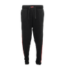RAW RP X Raw Black Sweatpants With Red Side Logo at The Cloud Supply