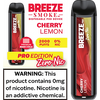 Breeze Pro Zero Nic Disposable - 0% 2000 Puffs - 10pk  at The Cloud Supply