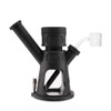  Ooze Hyborg Silicone Glass Water Pipe - Shimmer Black  at The Cloud Supply