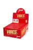  Vibes Hemp (Red) Rolling Papers With Filters King Size Slim - 24pk  at The Cloud Supply