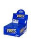  Vibes Rice (Blue) Rolling Papers With Tips King Size Slim - 24pk  at The Cloud Supply