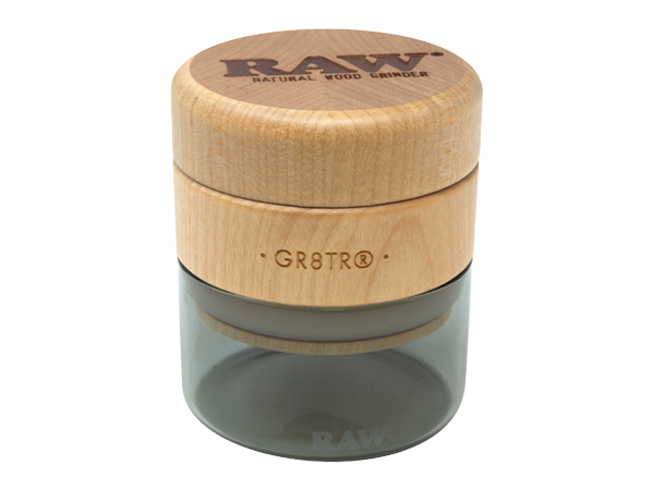 Raw Natural Wood Grinder 65mm