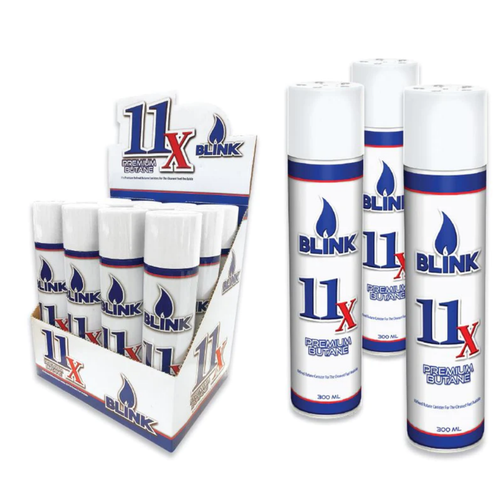  Blink Butane 11x 300ml Bottles - 12ct  at The Cloud Supply
