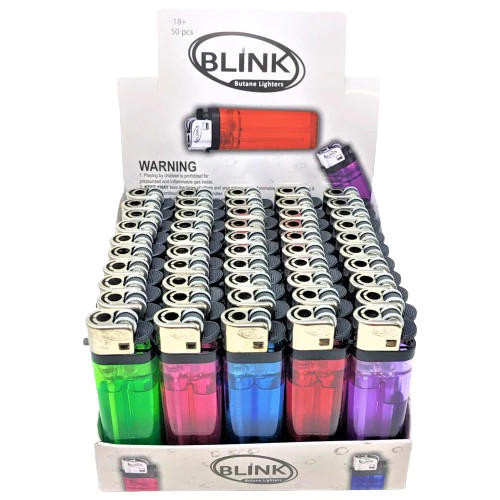 Blink Disposable Lighters 50ct Assorted  at The Cloud Supply