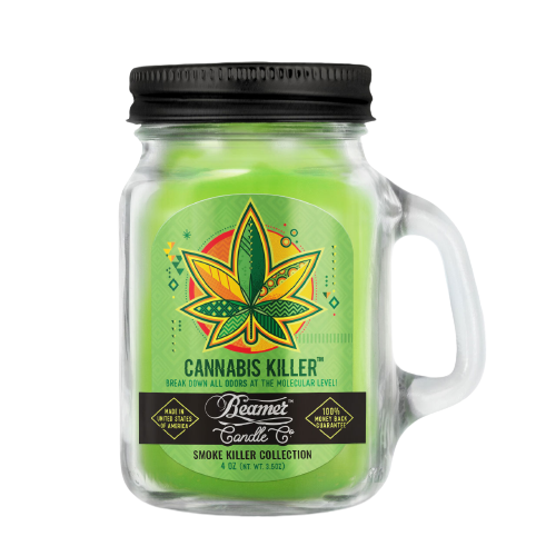  Beamer Candle Co. Smoke Killer Collection Large 12oz  Cannabis Killer  at The Cloud Supply