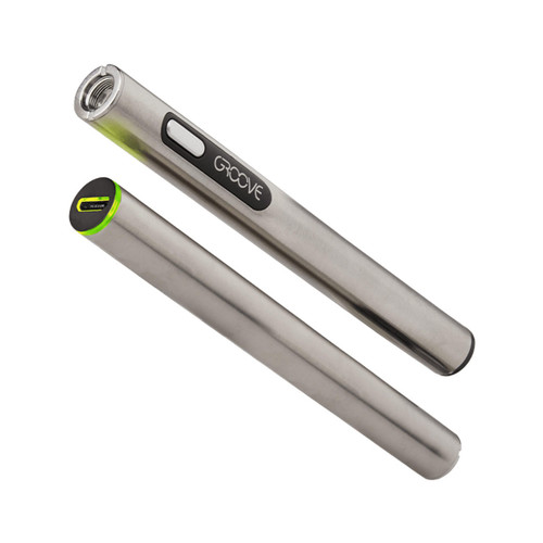  Groove Bolt 510 Push Button Battery 24ct POP Black  at The Cloud Supply