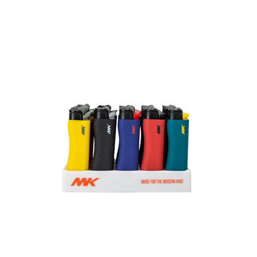  MK Assorted Color Refillable Flint Lighter 50ct (ZY-9G-Hue)
  at The Cloud Supply