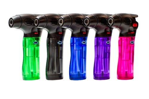 MK Torch Lighter 9ct (ZY-TL-MK)  at The Cloud Supply