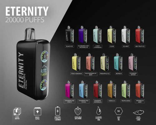 Fume Eternity Disposable - 5% 20,000 Puffs - 5pk Fume Disposables The Cloud Supply