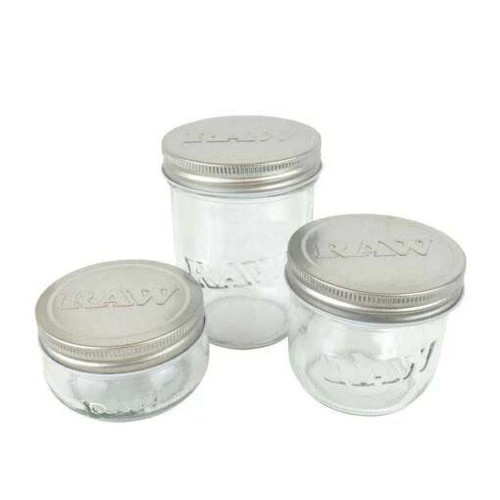 RAW Raw Mason Jar 6ct Display  at The Cloud Supply