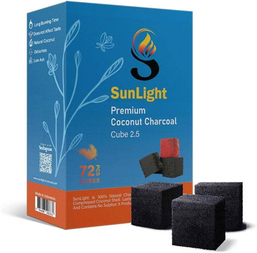 Sunlight Coconut Charcoal 72ct Flat  at The Cloud Supply