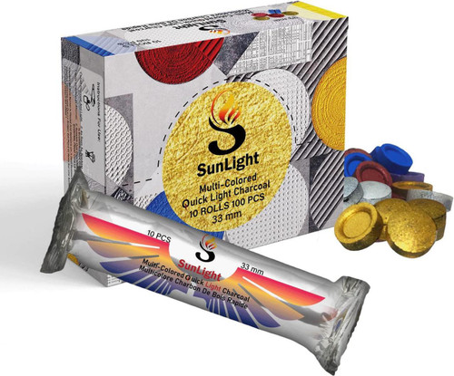  Sunlight Multi Colored Charcoal 33mm Small  at The Cloud Supply