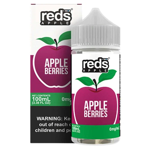7Daze Reds E-Liquid 100ml  at The Cloud Supply