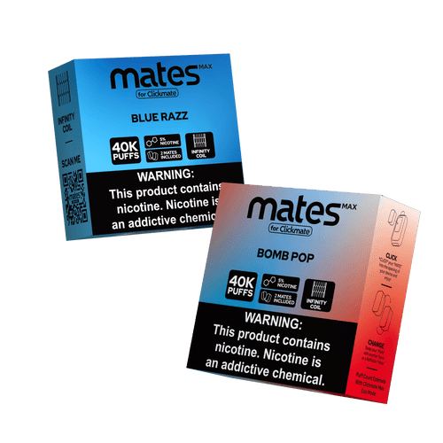 7Daze 7 Daze Clickmate Mates V2 (Clickmate Max) Pods - 5% 20,000 Puffs - 2ct 5pk  at The Cloud Supply