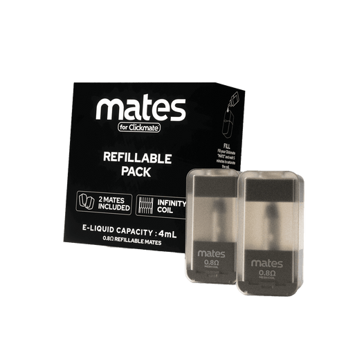 7 Daze Clickmate Max (Clickmate V2) Refillable Mates - 2ct 5pk