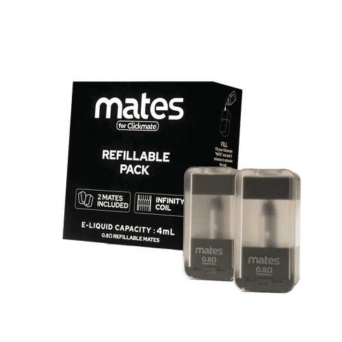 7Daze 7 Daze Clickmate Max (Clickmate V2) Refillable Mates - 2ct 5pk  at The Cloud Supply