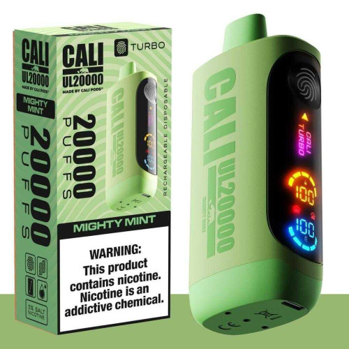 Cali Pods Cali UL20000 Puffs Disposable 5% 6pk  at The Cloud Supply