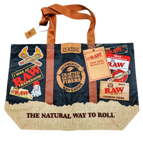 RAW Raw Accessories - Raw Tote Bag in Black 1pc  at The Cloud Supply