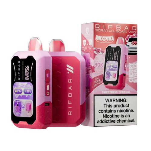 Rifbar Mixpro 40000 Disposable - 5% 40000 Puffs - 5pk Rifbar Disposables The Cloud Supply