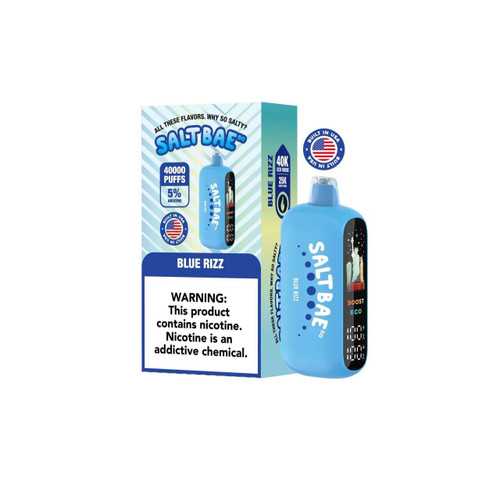  Salt Bae 50 Refillable Disposable - 5% 40,000 Puffs - 5pk  at The Cloud Supply