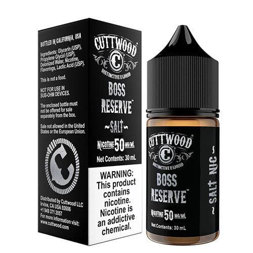 Cuttwood Salts E Juice 30ml
