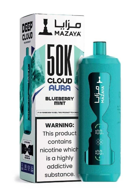  Mazaya E-Hookah Disposable - 6mg 50000 Puffs - 5pk  at The Cloud Supply
