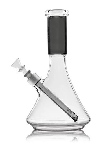 Grav Large Deco Beaker in Silicone Smoke Grey Grav New Arrivals The Cloud Supply