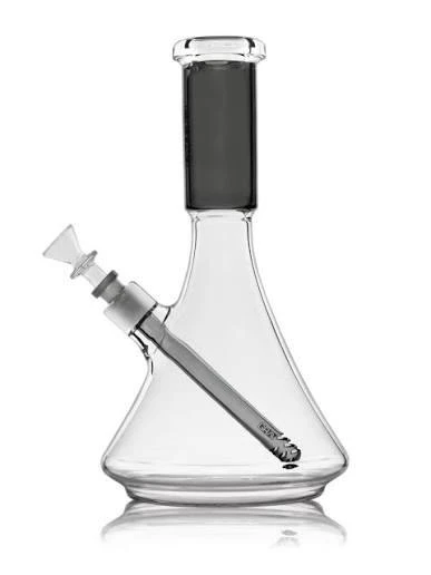  Grav Large Deco Beaker in Silicone Smoke Grey  at The Cloud Supply