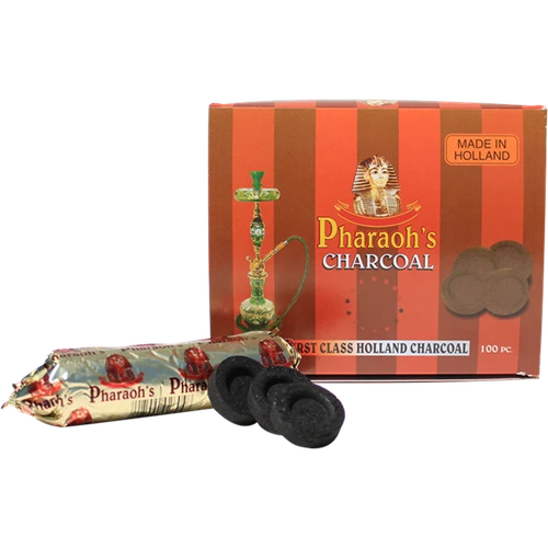 Pharaohs Quick Light Charcoal 40mm 100pc Box