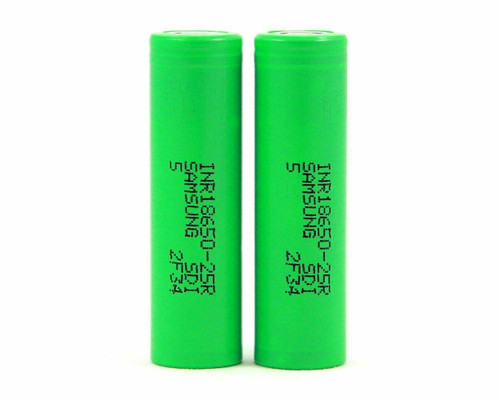 Samsung Samsung 18650 2500MAH 25R - Pack Of 2 at The Cloud Supply