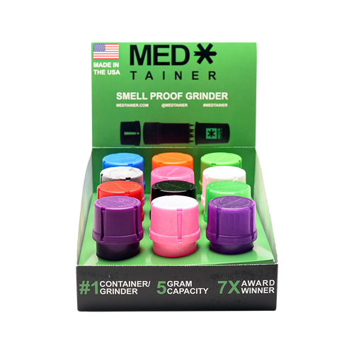 Medtainers Medtainers Smell Proof Grinders 12ct at The Cloud Supply