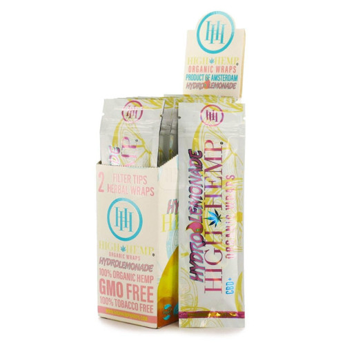  High Hemp Organic Wraps 2ct - 25pk  at The Cloud Supply