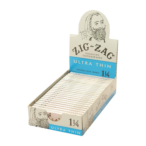 Zig Zag Ultra Thin 1 1/2 Rolling Papers Box of 24 Packs  at The Cloud Supply