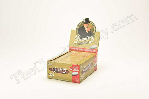 Smoking Rolling Paper Gold King Size