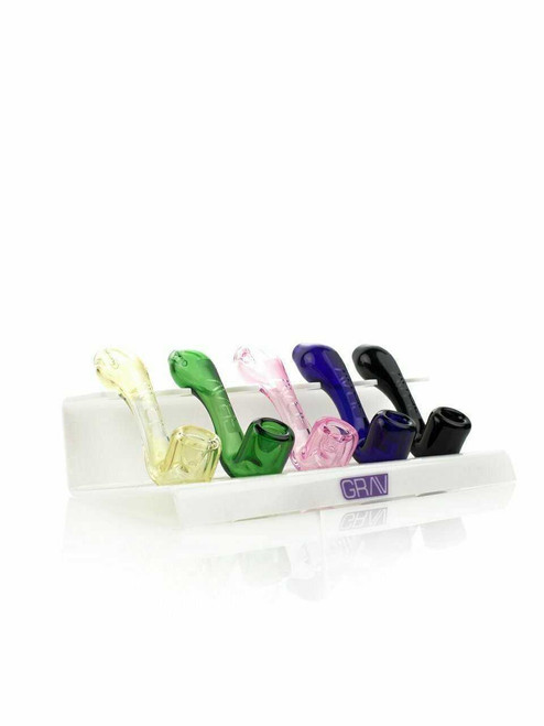 5in Grav Large Hand Pipe Display Grav Glass Shop The Cloud Supply