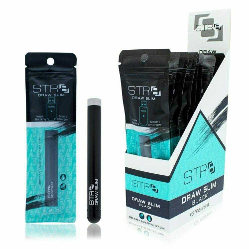 STR8 Battery Draw Slim With Charger (510 Battery) STR8 Smoke Shop The Cloud Supply