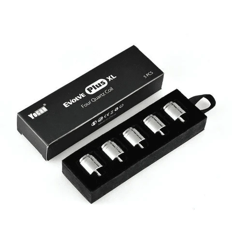 Yocan Evolve Plus XL Quad Quartz Coil 5pk Yocan Smoke Shop The Cloud Supply