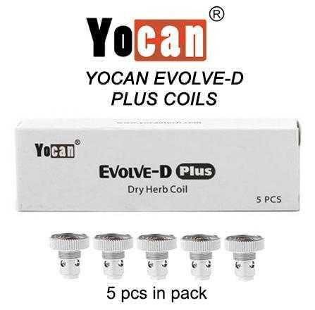  Yocan Evolve-D Plus Coil 5pk  at The Cloud Supply