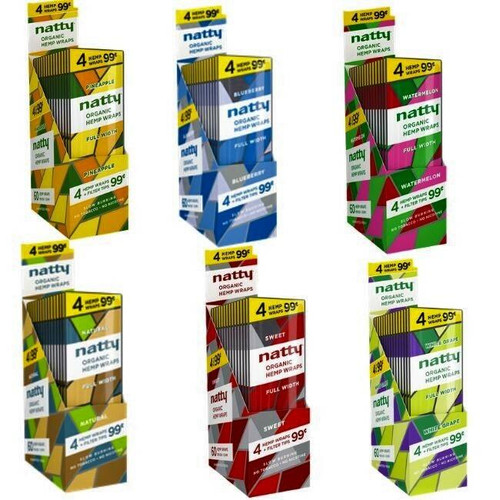 Natty Natty Hemp Wraps 4Ct 15Pk at The Cloud Supply