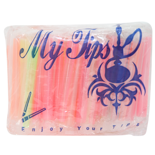 No Brand My Tips Multi Color Hookah Tips 50Ct  at The Cloud Supply